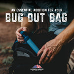 Ready Filter Personal Water Filter Straw | Backpacking Water Filter for Hiking & Camping | Portable Water Purifier Camping | Emergency Survival Gear & Camping Survival Kit