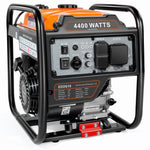 4400W Inverter Generator Gas Powered, Portable Gas Generator for Home and Outdoor Use, Leightweight and ECO Mode