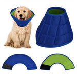 Breathable Dog & Cat Elizabethan Collar - Soft Mesh Recovery Cone for Post-Surgery & Wound Protection