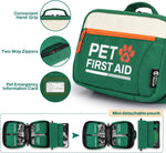 Bundle-Pet First Aid Kit, Emergency Medical Supplies for Dogs & Cats, Safety Essentials Pack with Thermometer+