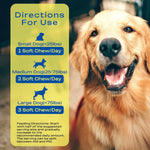 Yeast-Infection-Treatment for Dogs – Soothing Itchy Skin, Ears & Paws – Natural Relief with Omega-3, Collagen, PAU D’Arco & Apple Cider Vinegar – Dog Yeast-Infection Support Chews