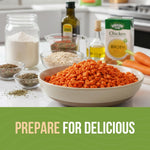 Dehydrated Diced Carrots Emergency Food Supply, 216 Servings, 25 Year Shelf Life, Great for Cooking, Baking, and Snacks - Dehydrated Meals, Survival Food Camping Essentials Can