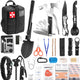 Gifts for Men Fathers Day Dad, Survival Kit, 150 PCS Survival Gear and Supplies Equipment with Trauma Bag, Molle Pouch Emergency Kit for Outdoor Camping, Hunting, Car, Home, Earthquake, Adventures