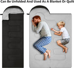 Sleeping Bags, Lightweight Camping Sleeping Bag for Adults, Kids, Hiking, Outdoor, Travel, Cold Weather & Warm