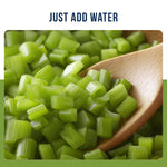 Dehydrated Diced Celery Emergency Food Supply, 73 Servings, 25 Year Shelf Life, Great for Cooking and Snacks - Dehydrated Meals, Survival Food Camping Essentials Can