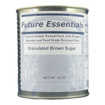 Long Shelf Life Emergency Food Canned Granulated Brown Sugar- 12 Cans