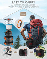 Portable Camping Cooking Set & Small Foldable Camping Table