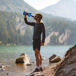 Products SP129 Squeeze Water Filtration System W/ Two 32-Oz Squeeze Pouches, Straw, and Hydration Pack Adapter