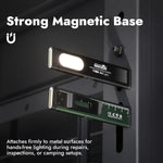 T7 Rechargeable EDC Flashlight 2 Pack, Slim Pocket Flashlight with USB-C Charging, Clip & Magnetic Base, Lightweight Portable LED Work Light for Everyday Carry, Camping & Emergency