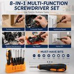 Car Roadside Emergency Kit, with Jumper Cables Automotive Kit,Car Safety Roadside Assistance Kit Headlamp,Tow Straps, Safety Hammers, Rainwear, Gloves.Black