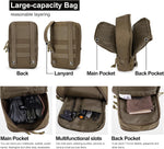 25L Tactical Backpack + Molle Tactical Utility Pouch