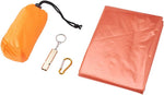 Waterproof Emergency Tent 2 Person Tent Survival Shelter Ultralight Survival Emergency Insulated Blanket for Camping Hiking, Orange
