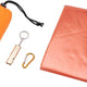 Waterproof Emergency Tent 2 Person Tent Survival Shelter Ultralight Survival Emergency Insulated Blanket for Camping Hiking, Orange