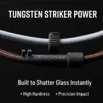 EDC Survival Bracelet, Car Window Breaker Wrist Strap Escape Tool, Vehicle Emergency Rescue Wristbands, Rapid Escape Emergency Tempered Glass Breaker