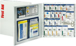 746000 Smartcompliance 50-Person ANSI A+ and OSHA Compliant First Aid Kit for Business, Large Metal First Aid Cabinet with Medications, 241 Pieces