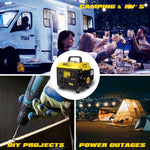 1200W Gas Generator, Small Lightweight Generator for Home Use, EPA Compliant