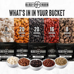 Mega Protein Kit with Real Freeze-Dried Meat (72 Servings), Freeze-Dried Chicken and Beef, Survival Food Storage, Emergency Preparedness, Emergency Prepper Kit, 30-Year Shelf Life Food