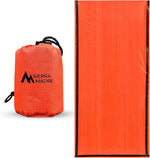 Emergency Sleeping Bag ? Ultralight, Waterproof Mylar Thermal Bivy Sack Tent for Hiking, Bug-Out Bags, Survival Kits