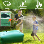 400 L/105.7 Gallon Water Storage Bladder, Foldable Portable Water Bladder Tank, Large Capacity Water Container, Water Bag for RV, Truck, Camping, Emergency & Outdoor Use