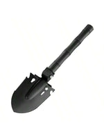 Foldable Portable Truck Mounted Engineer Shovel Camping Tent Outdoor Shovel Self-Defense Survival Tool Compass Storage Bag