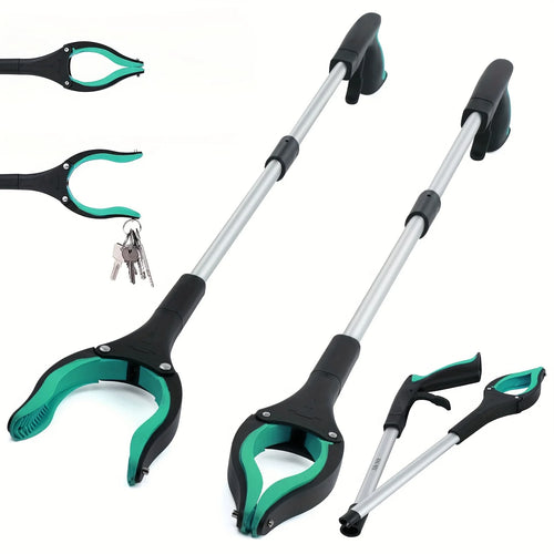 Long Handle Foldable Garbage Clip, Multifunctional Environmental Sanitation Garbage Collector, Compact and Portable Sanitary Gar