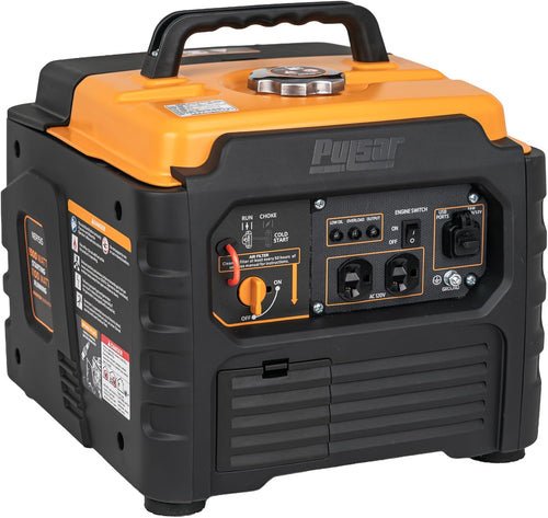 1500 Watt Portable Quiet Inverter Generator Gas Powered, Small Ultra Lightweight Quiet Generator for Camping, Tailgating, Home Backup