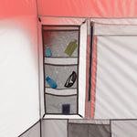 13' X 9' 8-Person Instant Cabin Tent with LED Lights, 36.9274 Lbs