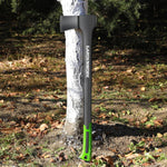 Wood Splitting Axe,32"Chopping Axe for Heavy Duty Woood Cutting,Axe for Chopping Wood, Shock Absorber Handle and anti Slip Grip,Forged Steel Blade with Protective Cover and Non Slip Gloves