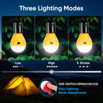 LED Hanging Camping Lantern Bulbs, Mini Camper Light Flashlight, Portable Emergency Battery Tent Lights, Camping, Outdoor Gear (4 Pack)