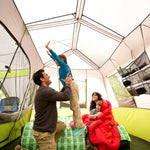 14' X 13.5' 9 Person 2 Room Instant Cabin Tent with Screen Room, 40.8 Lbs