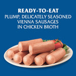 Vienna Sausage, Ready to Eat Canned Meat, 10G Protein per Serving, 4.6 Oz. Can (Pack of 24)