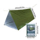 Outdoor Emergency Tent Survival Blanket Emergency Escape Camping Survival Tent Kit Insulation Blanket Mat Sleeping Bag Waterprof