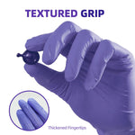 Nitrile Exam Gloves, Medical Ice Blue Gloves Disposable Latex Free Powder-Free for Exam, Food Prep Cleaning, Large Case of 1000, L