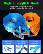 Jumper Cables for Car,110-Piece Ultimate Auto Emergency Kit,Includes Roadside Assistance,Car Safety Hammer, Tow Straps,Tire Repair,First Aid | Perfect Winter & Cold Weather Gear for Men/Women