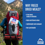 Emergency Meal Assortment Kits, Freeze-Dried Survival Food Kit for Disaster Preparedness & Long-Term Storage, 30-Year Shelf Life
