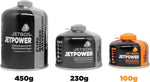 Jetpower Fuel for  Camping and Backpacking Stoves, 100 Grams (2-Pack)