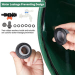 100 Gallon Collapsible Rain Barrel, Portable Water Storage Tank