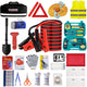 Car Roadside Emergency Kit with Jumper & Shovel