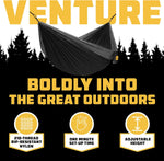 Camping Hammock ? up to 500Lbs Portable Hammock with Tree Straps - Travel, Backpacking, Hiking, Outdoors Camping Gear - Single or Double